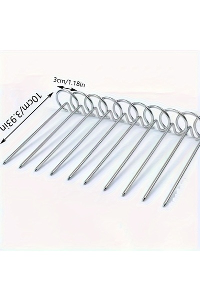 Choice 10pcs 10pcs Air Fryer Oven, Vertical Grill, Skewer Grill, Universal Ac...