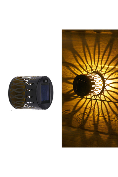 choice2 Style C-1PC Solar Mandala Fence Wall Lights Garden Decoration Party C...