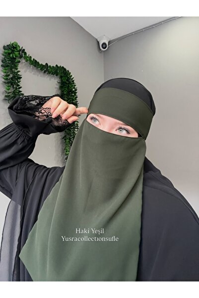 Yüsra Collection Medina Silk Eye Veil