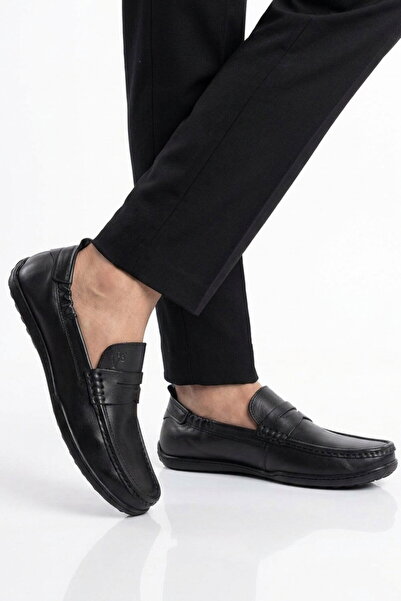 Voyager Men's Genuine Leather Loafer Moccasin Shoes Memory Sole Lightweight S...