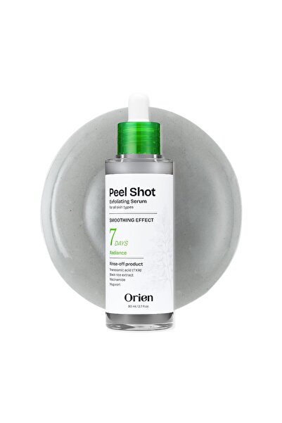 Orien Peel Shot Exfoliating Serum 80ml Daily Soft Exfoliating Face and Body S...