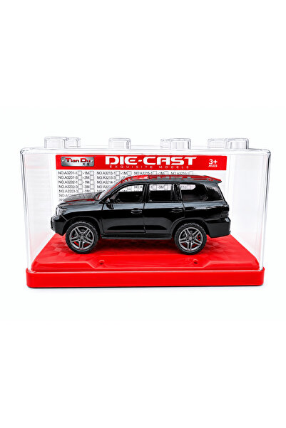 Tian Du 1:32 Scale Diecast Metal Car Model with Acrylic Display Box - Pull Ba...