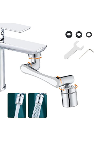 Morvena Picks Extensie aerator robinet - aerator rotativ 1440° - rezistent la...