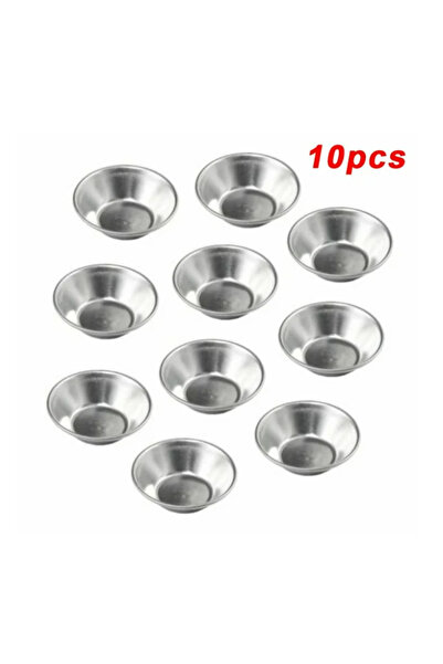 STARSTAR 10 egg tart molds, aluminum cupcake liners, baking tools