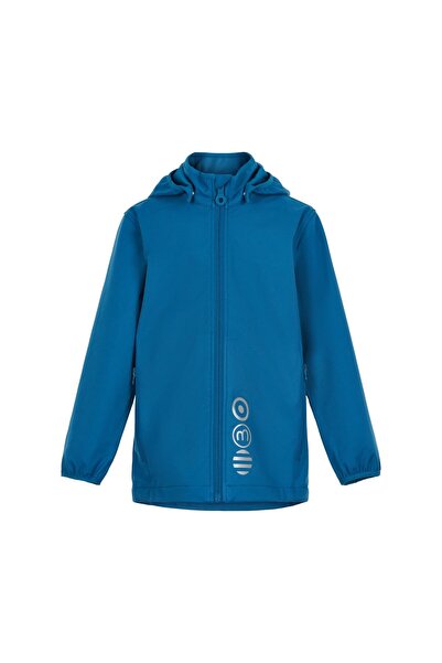 Minymo Jachetă de ploaie și vânt (impermeabilă) din softshell, albastru închis