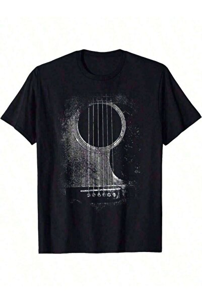 LİNA06 Men'S Classic Rock Acoustic Graphic-Shirt - Casual Comfort Round Neck,...
