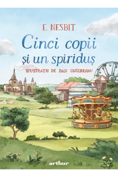 Grupul Editorial Art Cinci copii si un spiridus - Edith Nesbit