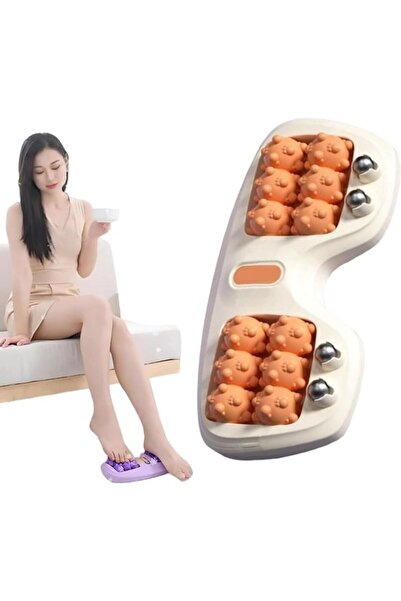 STARSTAR Suitable for Cat's Paw Foot Massager 1 Piece Double Roller Meridian ...