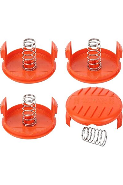 STARSTAR Mower spool covers - 4-piece set - for Black & Decker RC-100-P lawnm...