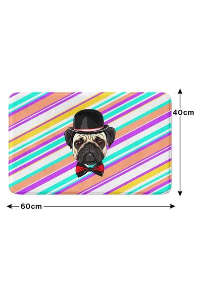 Monnhein End of the Series Cute Microfiber Non-Slip Base Machine Washable Bath Mat 50 X 80