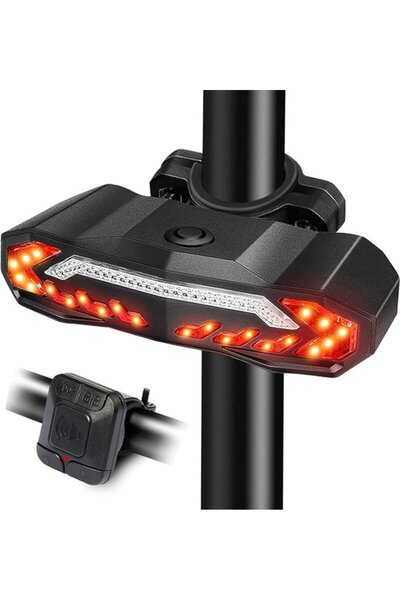 STARSTAR Bicycle Turn Signal - Flasher - Wireless Flasher - Bicycle Lighting