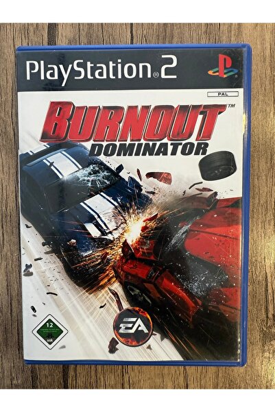EA ps2 orjinal oyun burnout dominator 10/6,5 disk kondüsyonu kitapçık yok