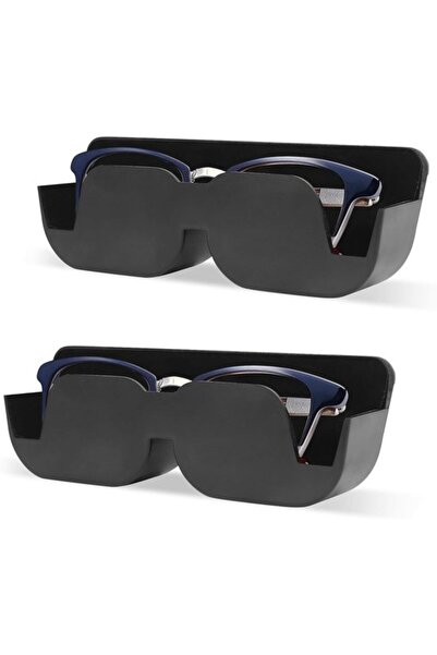 STARSTAR Car glasses holder, 2 sunglasses storage holders, self-adhesive with...