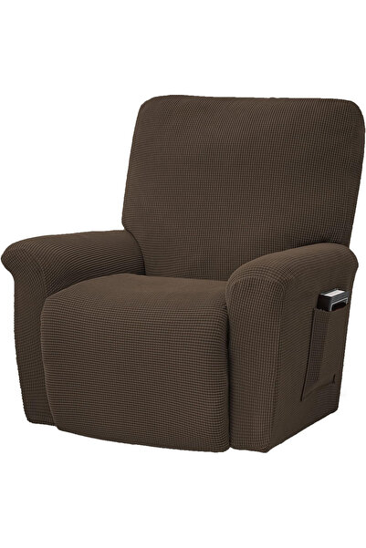STARSTAR Elastic recliner cover, 4-piece soft sofa cover set, thickened singl...