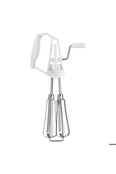 STARSTAR Stainless steel rotary hand whisk, kitchen tool, egg yolk separator