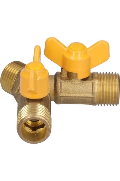 STARSTAR Y-type connection valve G1/2 external thread natural gas valve, suit...