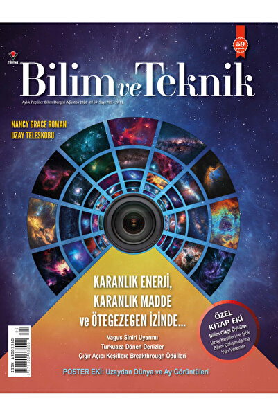 Tübitak Yayınları Bilim ve Teknik Dergi Ağustos 2026
