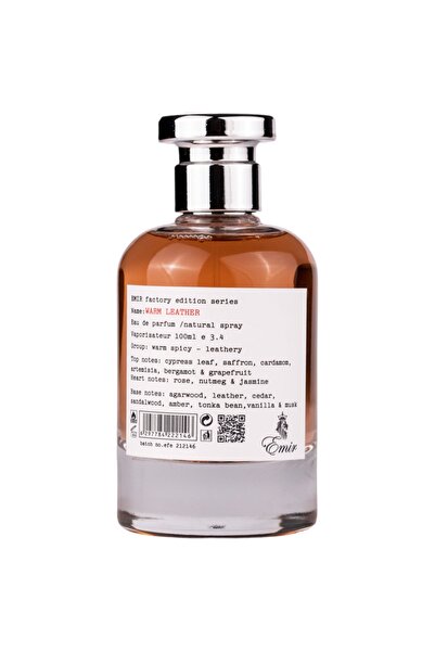 EMIR WARM LEATHER FACTORY EDITION EAU DE PARFUM 100ML