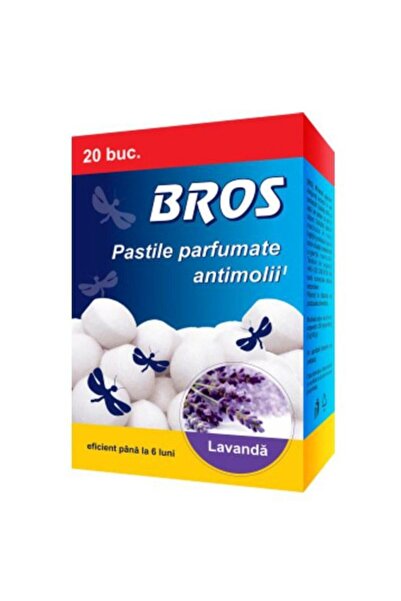 bros Αντιμυγοκτόνα Αρωματικά Δισκία 20 τεμάχια Λεβάντα 203