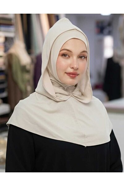 SAMARA SCARF KAPÜŞONLU HİJAB SANDY