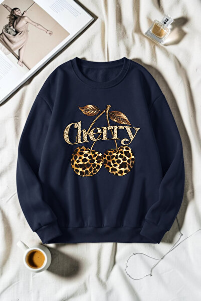 uyguntarz Unisex Printed Crew Neck Sweatshirt