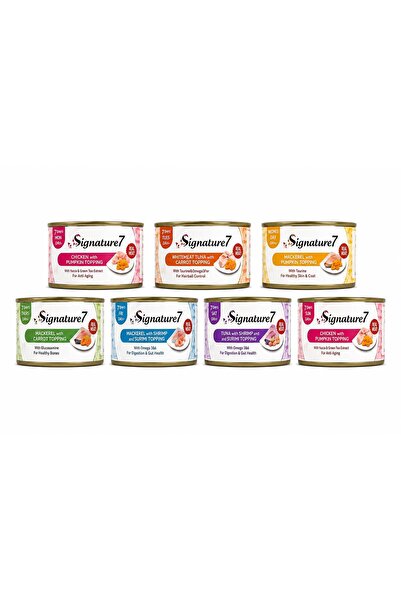 Signatura Secknature 7 Pieces 7 Assorted Cans 70g
