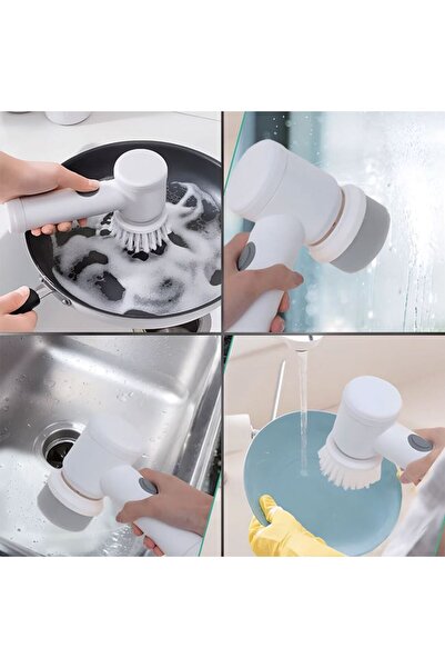 OEM 3-Head Electric Cleaning Brush