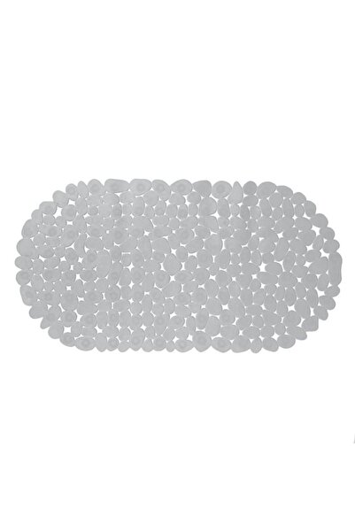 BAMI NETWORK Covoras baie antiderapant PVC gri 68x35cm pentru adulti