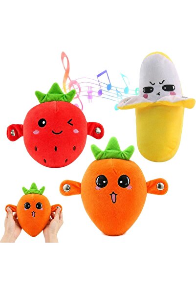 Generic Interactive Banana Toy - Soft Musical Sensory Plush with Sounds, Pare...