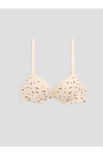LC Waikiki Floral T-Shirt Bra with Underwire Padding for Style Enthusiasts fr...