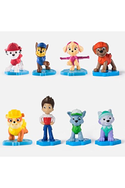 BAMI NETWORK Set figurine Paw Patrol 8 piese pentru copii 2+ ani