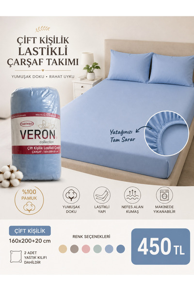 Lastikli çarşaf