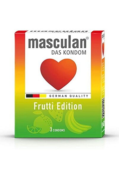 Masculan Fruit Condoms 3 pieces