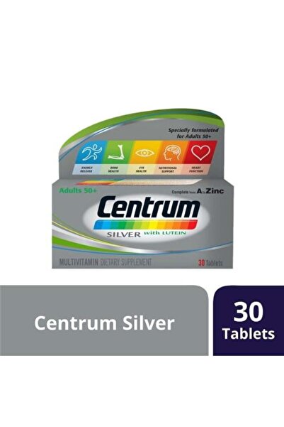 Centrum الفضة مع اللوتين - 30 قرصًا