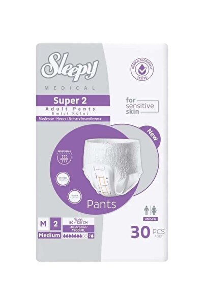 Sleepy Süper2 Emici Külot M Beden 30 Adet