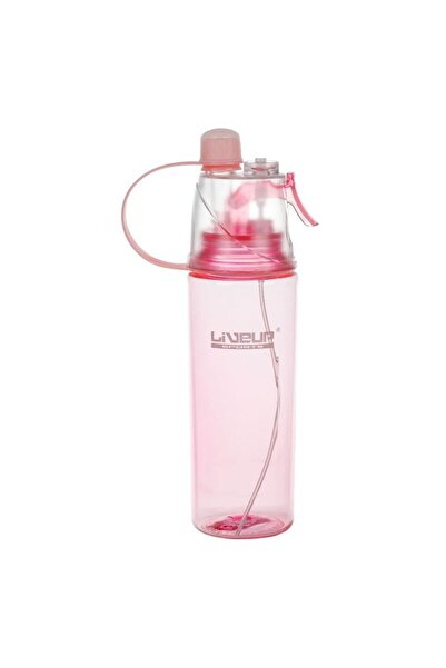 BAMI NETWORK Sticla apa sport cu pulverizator plastic roz 600ml activitati