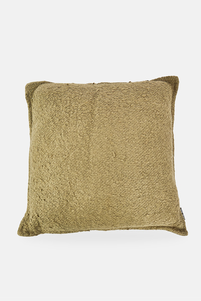 Unique Living Textured Decorative Cushion, Olive