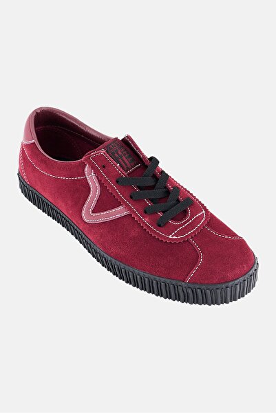 Vans حذاء رياضي رجالي منخفض الارتفاع برباط للركض والتزلج، لون كستنائي