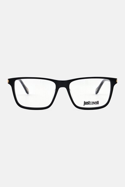 Just Cavalli Women VJC050 Square Eyeglasses, Black