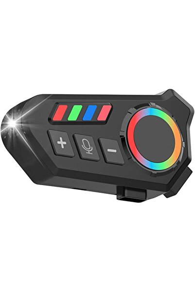 STARSTAR Motorcycle helmet headset with intelligent ambient lighting enhances...