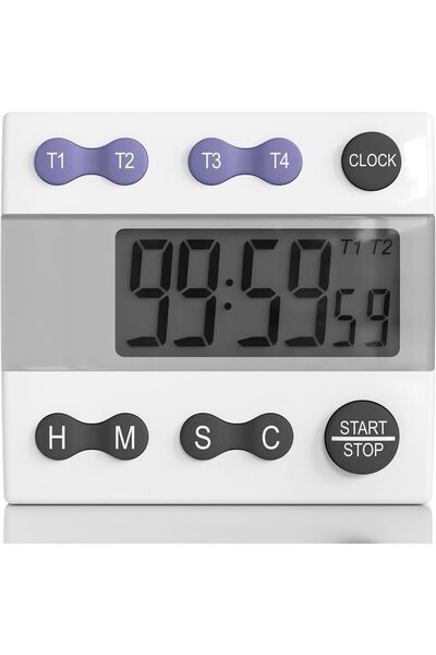 STARSTAR Portable digital kitchen timer for cooking and baking, with a loud a...