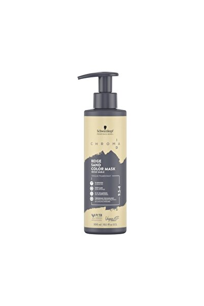 schwarzkopf professional ChromaID Μπεζ Άμμος 9.5-4 Μάσκα Χρώματος (300ml)