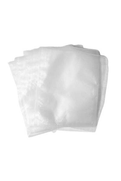 VLK Lions Set of 100 Embossed Bags for Vacuum and Sealing 20 × 30 cm, 80 Micr...
