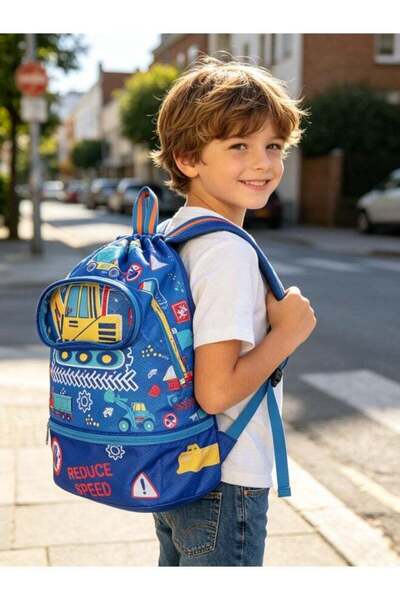 Five Dream House Kids Swim Bag Double Waterproof Swimming Backpack for Kids B...
