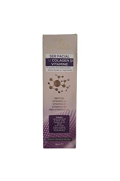 Lola Natural Beauty Ser facial cu colagen, anti-îmbătrânire, 30ml