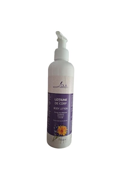 Lola Natural Beauty Loțiune de corp, Lola Beauty, 250ml, cu gălbenele și lava...