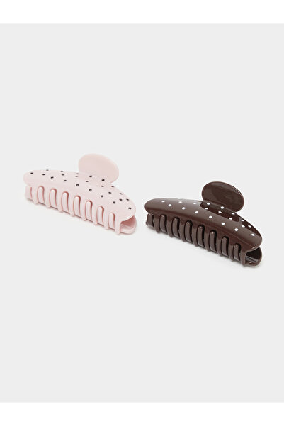 Styli Pack of 2 - Polka Dot Claw Clip