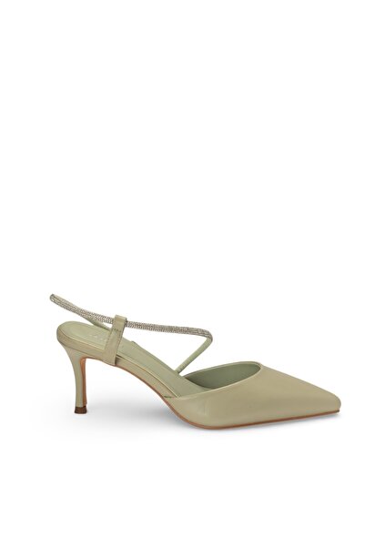 BATA Pointed Slingback Heel Shoes