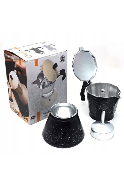 Konighoffer KÖNIGHOFFER BLACK GRANITE MARBLE Cafetieră espresso 720 ml / 12 căni