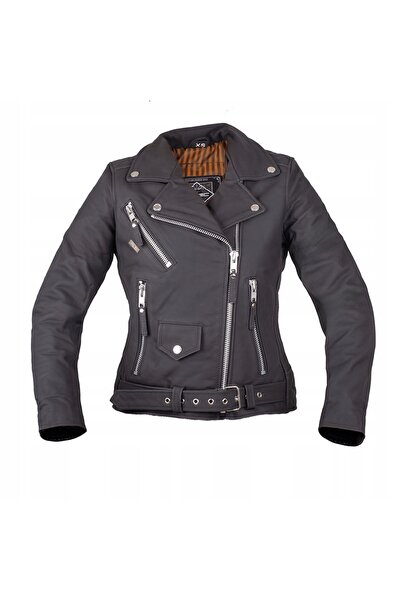 NO BRAND Geacă de motocicletă din piele pentru femei W-TEC BRINEA SKIN MOTO C...